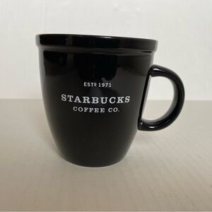 Black Starbucks Barista Mug ESTD 1971 – Classic Logo